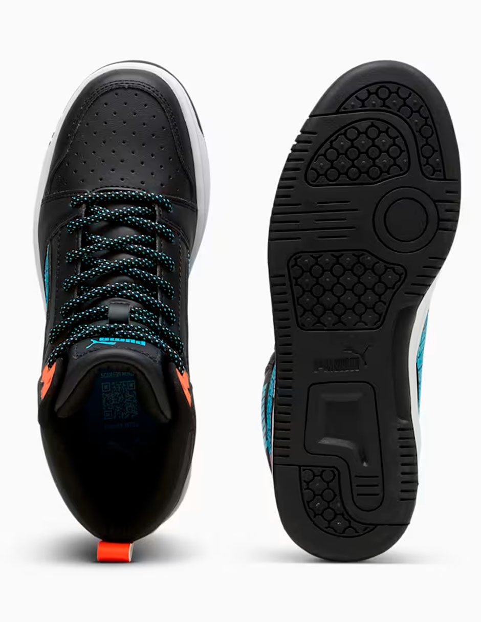 Tenis puma para niño rebound v6